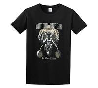 PU KOU Dimmu Borgir in Sorte Diaboli Goat Metal Unisex 100% Cotton Short-Sleeve T-Shirts Black XXXL