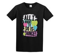 PU KOU Fifth Sunlittle Girls' Dance Inspired Graphic Unisex 100% Cotton Short-Sleeve T-Shirts Black XXL