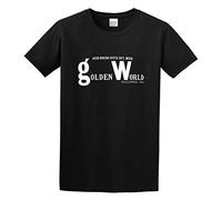 PU KOU Golden World Records Northern Soul Rictic Okeh Wigan Casi Unisex 100% Cotton Short-Sleeve T-Shirts Black XXXL