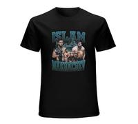 PU KOU New Islam Makhachev Bootleg T-Shirt Summer Top Anime t-Shirt Crew Neck Unisex Short Sleeve T-Shirt XL