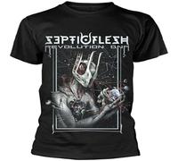 PU KOU Septic Flesh Revolution DNA O-Neck 100% Cotton Short Sleeve Unisex T-Shirt L