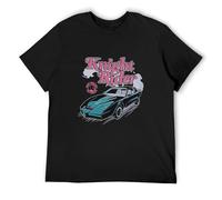 PU KOU Suggestion Knight Rider 1982 Men's T-Shirt Crew Neck Unisex Short Sleeve T-Shirt XL