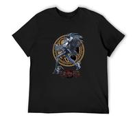 PU KOU YONQI Bayonetta Game Unisex T-Shirt Crew Neck Unisex Short Sleeve T-Shirt S