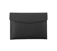 Pu Leather A4 File Folder Document Holder Waterproof Portfolio Envelope Folder Case with Snap Closu/YY