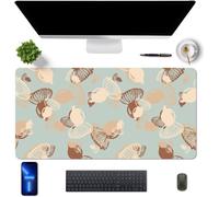 PU Leather Desk Mat Waterproof Mouse Pad Large 80 x 40 cm Mouse Pad for Office/Home,with Custom Pattern