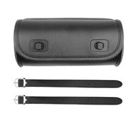 Pu Leather handlebarBag - Black Waterproof motorcycleFork Case, Front Fork Storage Pouch | motorcycleSaddlebag handlebarPouch, Biike handlebarStorage Bags, motorcycleAccessory Tote, Rider Safe