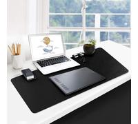 PU Leather Multifunctional Office Case,Waterproof,Non-Slip,Anti-Dirty Mouse Mat for Office,Home and Travel,Size 800 x 400 x 2 mm (Black)