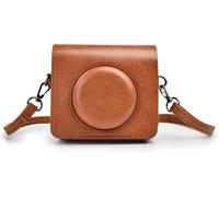 PU Leather Protective Case for Mini Shot 3 Retro and C300R Camera,Brown,Mini Shot 3 Retro Camera Case