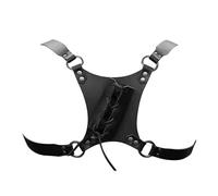 PU Leather Shoulder Holster - Men’s Sheath Strap for Carrying | Premium PU with Material Adjustable Buckle Design, Lightweight Comfortable Fit, Costume Apparel Accessory for Stage Festival Renaissance