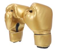 PU Moufles de Boxe Doublure Mousse, Ajustés, pour Garçon et Filles | Finition Perlée, Style Unique, Respirants, pour Sparring et Coups de Muay Thai, pour Garçon et Filles