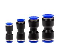 PU PG Pneumatic Quick Connector Plastic Hose Air Pipe 4 6 8 mm 10 mm 12 mm 14 mm 16 mm Straight Reducing Gas Quick Connection(PU-14)