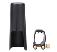 PU Sax Ligature Fastener Embouchure de Saxophone Bouchon en Plastique Woodwind Remplacer la Pièce pour Saxophone Ténor avec Embouchure en Bakélite