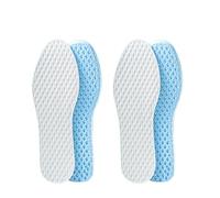 PU Shock-Absorbing Sports Insoles Breathable Cool Insole Men Women Shoes 2Pcs/4Pcs(Blue-4Pcs,EU41-42)