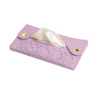 PU Tissue Pochette Organisateur | 130 x 85 mm 40 g léger Portable Mini rangement Case Elegant Travel Napkin Holder Sous-Pack Bag Home Car Camping On-The-Go Hygiene Accessory Stylish Pocket Carry