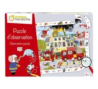 Puzzle d'observation - Pompiers - 76 pcs G