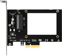 PU11 U.2 to PCIe 4.0 X4 Adapter for 2.5"" U.2 SSD PCIe 4.0 X4 Full Speed