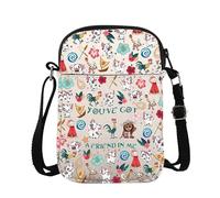 Pua And Heihei Sac à bandoulière Kakamora Lover Gift You 've Got A Friend In Me Sac à bandoulière Ocean Adventure Carry On Bag, Got a Friend Cb, 15*21*2cm