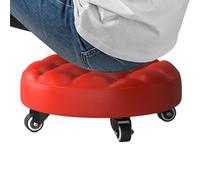 PUA PROCELLA PU CETURE - Siège de Basse Hauteur, Tabouret de Magasin Mobile | Tabouret Roulant réglable avec Roues, Chaise de Sol pour Le Nettoyage de la Salle de Bureau pour la Maison est