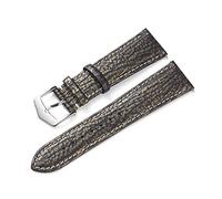 Puasny Bracelet de montre vintage en cuir avec barrettes à ressort à dégagement rapide - 18 mm à 22 mm,Doré,19 mm