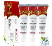 Puasok 3 Pièces SP-8 Dentifrices Probiotiques | Dentifrice Blanchissant pour Gencives Saines, Nettoyage en Profondeur, Haleine Fraîche, 120g par Tube