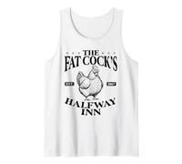 Pub Amusant The Fat Cock's Halfway Inn Débardeur