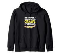 Pub Crawl Day Drinking Funny Why Marcher Quand Tu Peux Ramper Sweat à Capuche