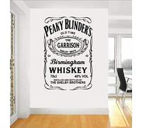 Pub Whisky Stickers Muraux Whisky Bar Décor Vinyle Stickers pour Salle À Manger Décoration 42x28 cm