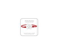PUBBCIA Bracelet de sensibilisation à l'autisme pour homme et femme - Bracelet élastique en perles avec 7 chakras - Cadeau pour la journée mondiale de l'autisme (B, cuivre)