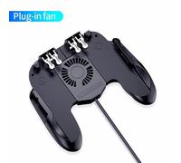 Pubg Controller Trigger Free Fire Control Pour Téléphone Gamepad Joystick Android Iphone Mobile Game Pad Smartphone Gaming Pupg Pugb,Wire Fan