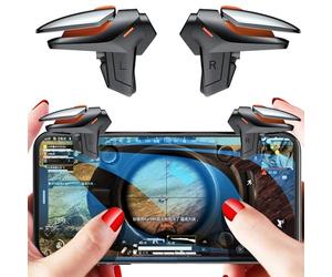 Pubg Déclencheur de jeu mobile - Rakizbe Manette de jeu haute sensibilité pour prise de vue, boutons de manette de jeu, prise en charge des smartphones iOS/Android