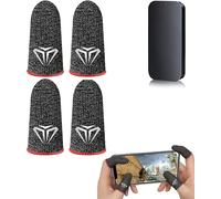 Pubg Mobile Phone Game Sleeve Finger, [4 Pack] Anti-Transpiration Respirant Finger Manches Écran Tactile Tir Et Visée Sensibles - Finger Manches Pour Couteaux Out/Pubg[Z1180]