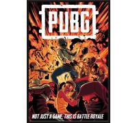 PUBG - Poster - Boom + cadre interchangeable, Shinsuke® Maxi plastique noir, vitre acrylique