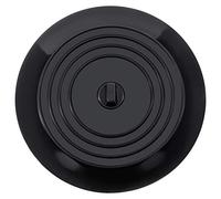 Pubiao 1 Pcs-Bouchons pour Baignoire 15 cm / 6 Pouces Bouchon de Baignoire Universel en Silicone pour Cuisines Salle de Bains Baignoire de Douche à lessive- (Noir)