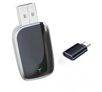 PUBIBD Adaptateur Carplay sans Fil pour Toyota Aygo X 2023, 2 en 1 Convertit Carplay Filaire en sans Fil Clé Carplay, Plug and Play Convertisseur CarPlay