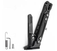 PUBIBD Béquille Latérale de Moto pour Kawasaki Z300 Z250 Z750 Z800 Z 250 Z 300 Z 750 Z 800, Support de Stationnement Réglable Support de Pied de Moto, Support Latéral de Moto Rechange Cric de Levage