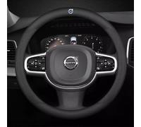 PUBIBD Couvre Volant Voiture pour Volvo XC90 XC 90, Respirante Antidérapante Confortable Moelleuse Durable Élastique Housse de Volant, Protecteur de Volant,B
