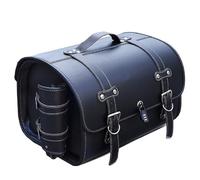 PUBIBD Sacoche Arrière de Moto pour Honda CB 125 2015-2023, Multifonctionnel 33L Grande Capacité Sacs De Selle Moto, Étanche Sacs Bagages Moto Coffre Sac Voyage,A Black