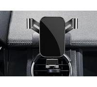 PUBIBD Support Téléphone Voiture pour Land Rover Discovery 4 2010-2016, Pivotant à 360° Réglable Très Stable Résistant Porte Téléphone Voiture, Protéger Le Téléphone Portable,A Black