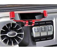 PUBIBD Support Téléphone Voiture pour Mercedes Benz G Class/G Class AMG 2019-2025, Pivotant à 360° Réglable Très Stable Résistant Porte Téléphone Voiture, Protéger Le Téléphone Portable,B