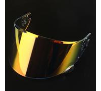 PUBIBD Visiere Casque Moto pour Shark Race R Pro GP, Remplacement de Visière de Lentille de Casque de Bouclier de Vent de Moto, Visage Moto Casque Pare-Brise Visière,H Aurora Red