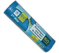 Publi embal lot de 15 sacs poubelle economiques 50 l 14 microns bleus G
