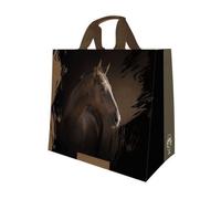 PUBLI EMBAL - Sac cabas polypro tissé - chevaux - 33 L - 43+20x38cm