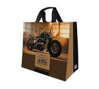 PUBLI EMBAL - Sac cabas polypro tissé - moto - 33 L