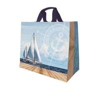 PUBLI EMBAL - Sac cabas polypro tissé - voile - 33 L - 43x20x38cm