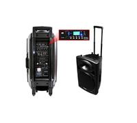 Public Adress mobile MP3 800W + 2 mic PORT15VHF-BT S0190043B-SE