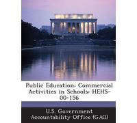 Public Education: Commercial Activities in Schools: Hehs-00-156
