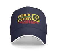 Public Enemy Casquettes de Baseball réglables Chapeaux de Papa Casquette de Mode pour Hommes Femmes Chapeau de Sport