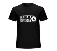 Public Enemy Hip Hop Rap Music Band Mens T Shirt Tee Size Black XXL