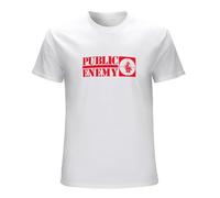 Public Enemy Rap Screen Stars Hip Hop Band Group Mens Cotton Tshirt Size XXL