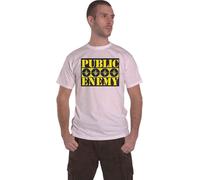 Public Enemy - T-shirt homme/femme unie RO9606 (M) (Blanc)